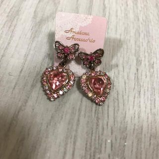 アナスイ(ANNA SUI)のANNA SUI 2wayハートピアス(ピアス)