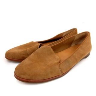 アグ(UGG)のアグ スリッポン ローファー フラットシューズ ボニー スエード 茶 26.5(ローファー/革靴)