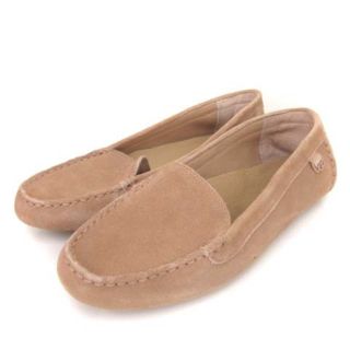 アグ(UGG)のアグ モカシン ローファー フラットシューズ フローレス ベージュ 26(スリッポン/モカシン)