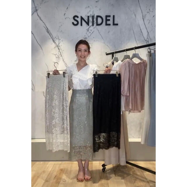 レーススカート snidel SNIDEL