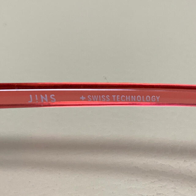 JINS(ジンズ)のJINS PCメガネ（度無し、ブルーライトカット） レディースのファッション小物(サングラス/メガネ)の商品写真