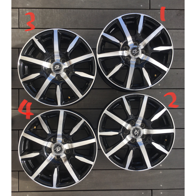 シエンタ ホイール モデリスタ/ウェッズ ギルドKS 15インチ 4本 シエンタ ホイール モデリスタ/ウェッズ ギルドKS 15インチ 4本