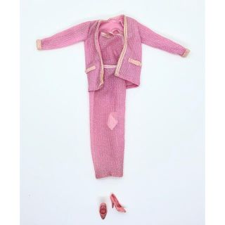 バービー(Barbie)のBarbie Fashion  ピンクラメのセットアップ3点セット(キャラクターグッズ)