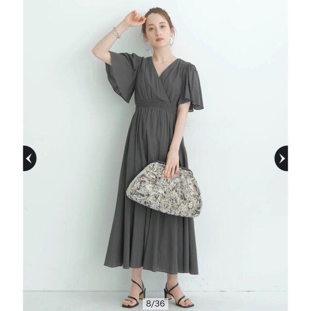 新品未使用 arpege story バリエーションカシュクールワンピース