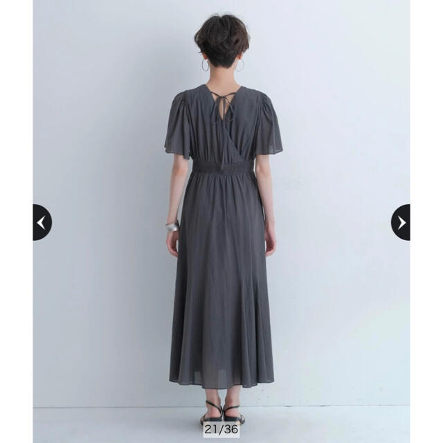 新品未使用 arpege story バリエーションカシュクールワンピース