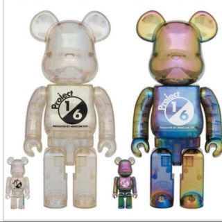 メディコムトイ(MEDICOM TOY)のBE@RBRICK project 1/6 100％ & 400％ 2点セット(フィギュア)