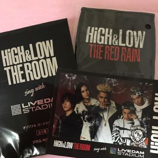 トゥエンティーフォーカラッツ(24karats)のHigh&Low the room限定 カードステッカー&コースター(ミュージシャン)