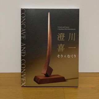 書籍『澄川喜一そりとむくり』（表紙に擦り傷あり）(アート/エンタメ)