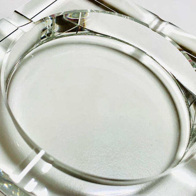 クリスタルガラス 灰皿 おしゃれ　ゴージャスなシガーレスト インテリア/住まい/日用品のインテリア小物(灰皿)の商品写真