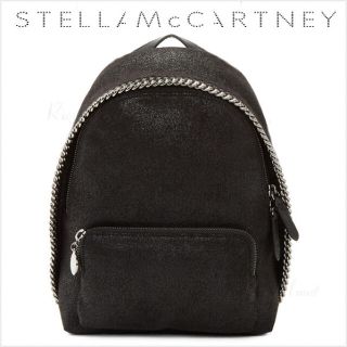 ステラマッカートニー(Stella McCartney)の（本物）ステラマッカートニー　リュック　ブラック(リュック/バックパック)