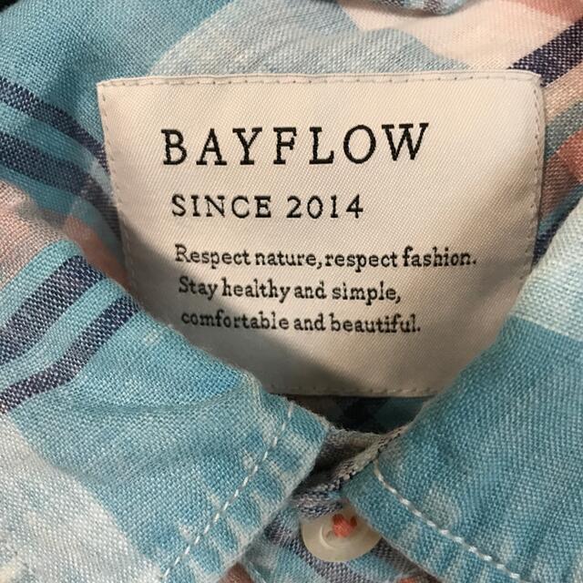 BAYFLOW(ベイフロー)のBAY FLOW ベイフロー　シャツ メンズのトップス(シャツ)の商品写真