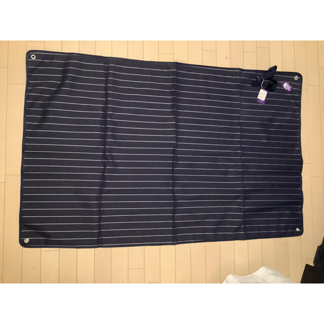 THE NORTH FACE(ザノースフェイス)のノースフェイスパープルレーベル　CAMP STRIPE BLANKET スポーツ/アウトドアのアウトドア(その他)の商品写真