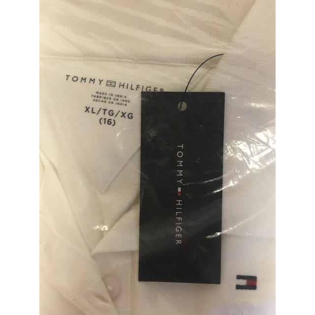 TOMMY HILFIGER(トミーヒルフィガー)のトミーヒルフィガー ポロシャツ キッズ 女の子 Tommy HILFIGER キッズ/ベビー/マタニティのキッズ服女の子用(90cm~)(Tシャツ/カットソー)の商品写真