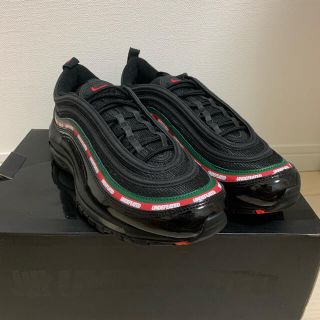 ナイキ(NIKE)のUNDEFEATED × NIKE AIR MAX 97 OG BLACK(スニーカー)