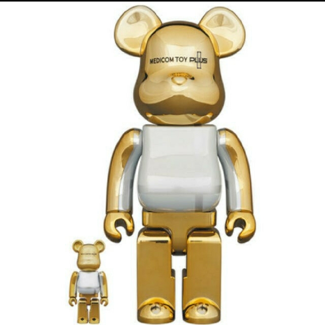 BE@RBRICK MEDICOM TOY PLUS GOLD 100 400