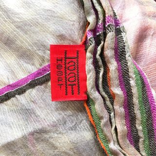 【未使用品】HaaT ハート イッセイミヤケ ストール シースルー