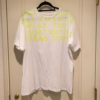 新品未使用】マルジェラ エイズTシャツ イエロー/イエロー-