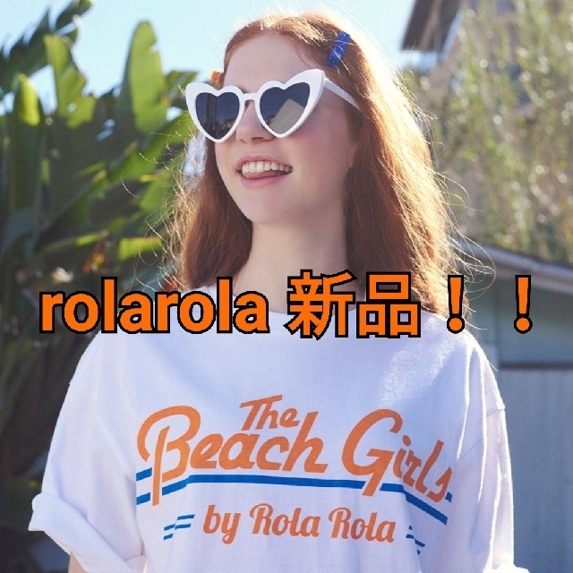 STYLENANDA(スタイルナンダ)の【気まぐれセール！！新品！！入手困難！！】rolarola ロゴTシャツ メンズのトップス(Tシャツ/カットソー(半袖/袖なし))の商品写真