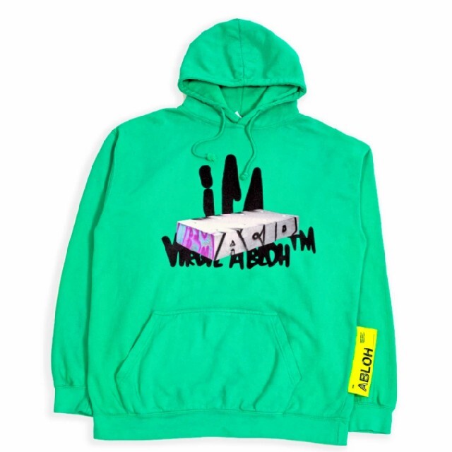 Virgil Abloh ICA Graffiti Hoodie | Green