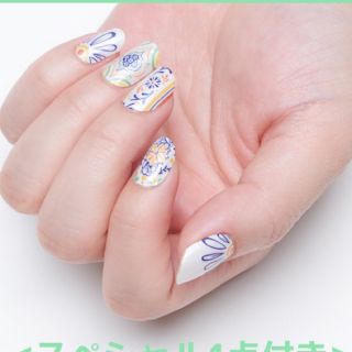 オーピーアイ(OPI)のincoco ネイルシール　指12本分(ネイル用品)