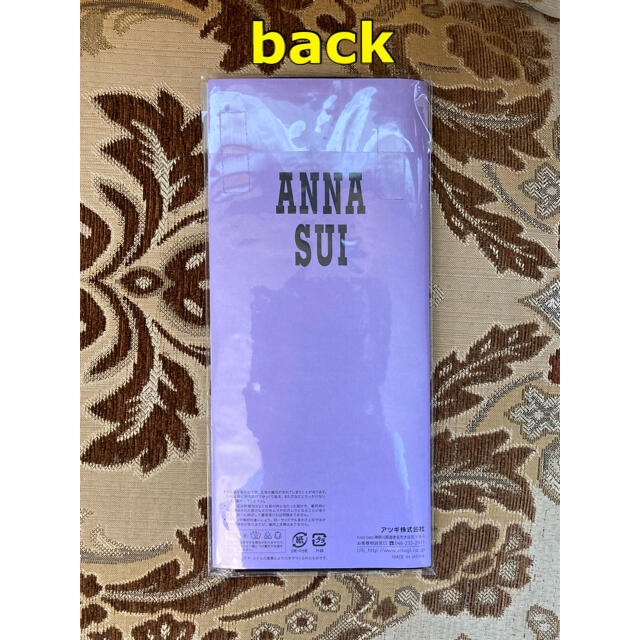 ANNA SUI(アナスイ)の新品未開封 ANNA SUI ハイソックス丈タイツ ブラック 80デニール レディースのレッグウェア(ソックス)の商品写真