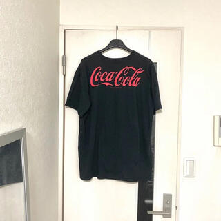 コカコーラ(コカ・コーラ)のcoke Tシャツ 黒(Tシャツ/カットソー(半袖/袖なし))