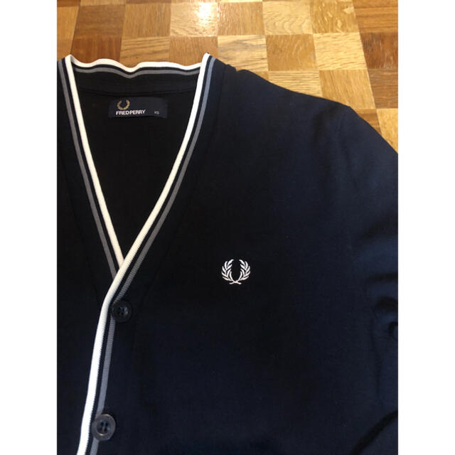 FRED PERRY(フレッドペリー)のフレッドペリー　カーディガン　コットン100% メンズのトップス(カーディガン)の商品写真