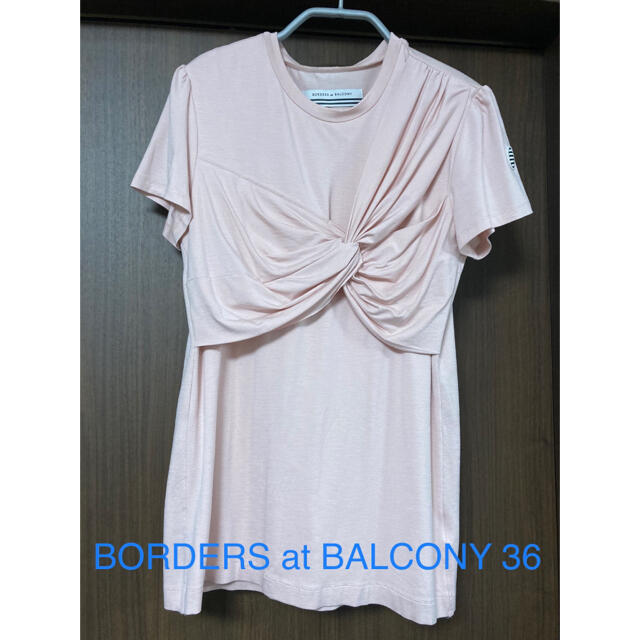 ボーダーズアットバルコニー　36 Tシャツ　トップス　borders TEE