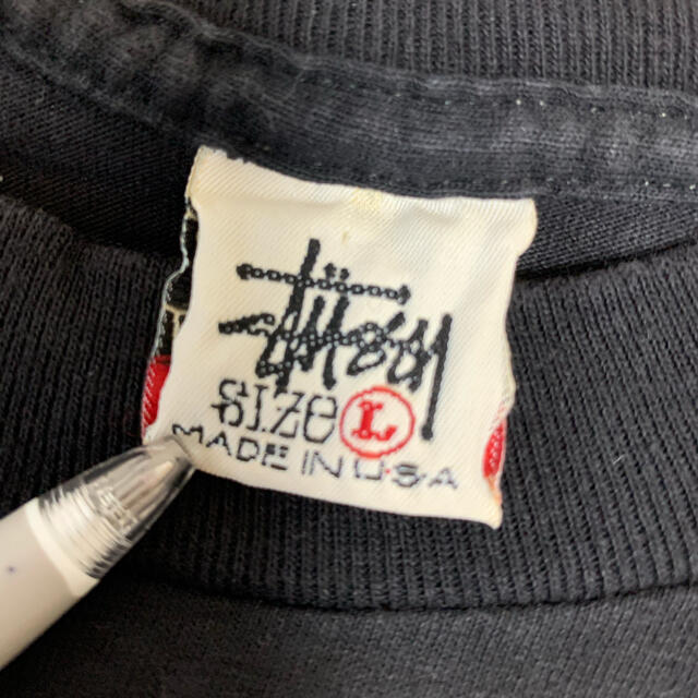 STUSSY(ステューシー)の【tommy様専用】90s OLD STUSSY 白タグ Tシャツ メンズのトップス(Tシャツ/カットソー(七分/長袖))の商品写真