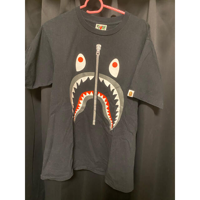 A BATHING APE(アベイシングエイプ)のbape shark tee Black メンズのトップス(Tシャツ/カットソー(半袖/袖なし))の商品写真