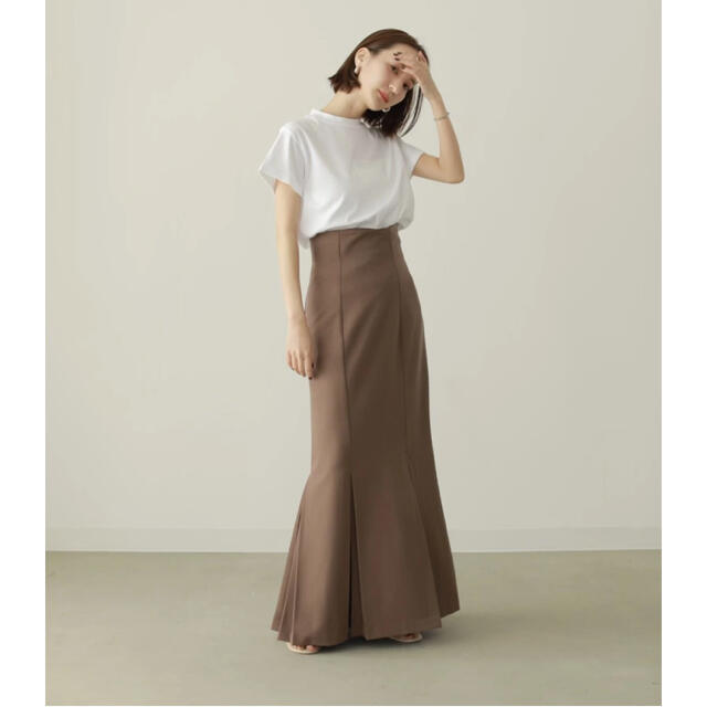 louren mermaid pleats skirt 新品ロングスカート