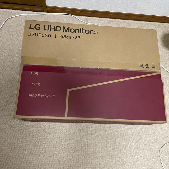 LG UHD Monitor 4K 27型 27UP650W