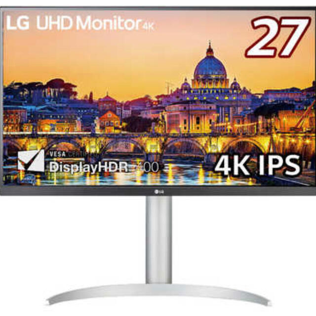 LG UHD Monitor 4K 27型 27UP650W