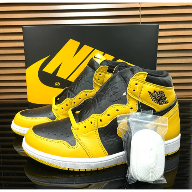 新作NIKE AIRエアジョーダン1 RETRO HIGH OG POLLEN