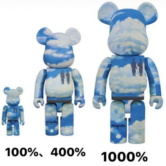 【正規取扱店】 1000%400% 3体セット - TOY MEDICOM 100% BE@RBRICK magritte その他 【正規取扱店】 1000%400% 3体セット - TOY MEDICOM 100% BE@RBRICK magritte その他