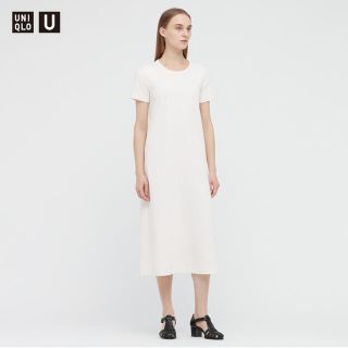 ユニクロ(UNIQLO)の美品☆UNIQLO☆カットソーワンピース☆コットンワンピース(ロングワンピース/マキシワンピース)