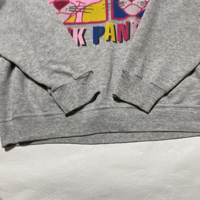【90年代】ピンクパンサー PINK PANTHER スウェット薄地 訳あり メンズのトップス(スウェット)の商品写真