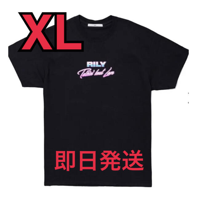 三代目 J Soul Brothers - 【Rily】ロゴTシャツ ブラック XL 三代目 J Soul Brothers - 【Rily】ロゴTシャツ ブラック XL