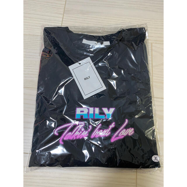 三代目 J Soul Brothers(サンダイメジェイソウルブラザーズ)の【Rily】ロゴTシャツ ブラック XLサイズ 【今市隆二】 メンズのトップス(Tシャツ/カットソー(半袖/袖なし))の商品写真