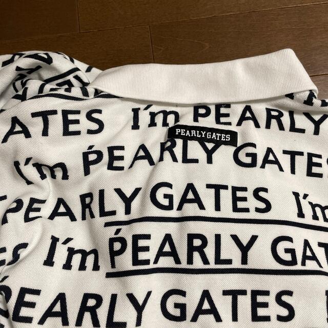 PEARLY GATES(パーリーゲイツ)のパーリーゲイツ　ポロシャツ スポーツ/アウトドアのゴルフ(ウエア)の商品写真