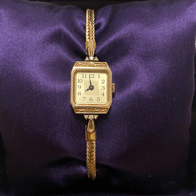 agete(アガット)のageteクラシック　ジュエリーウォッチ レディースのファッション小物(腕時計)の商品写真
