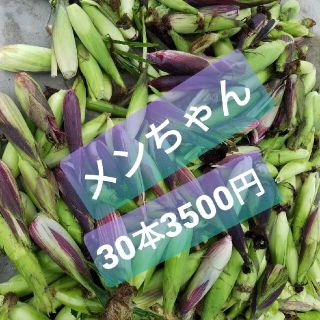 もぎたてのもちとうもろこし30本/3500¥(フルーツ)