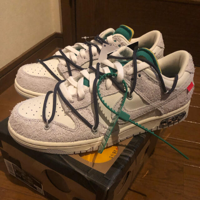 NIKE Off-White ダンクロー 20 of 50 27cm - スニーカー