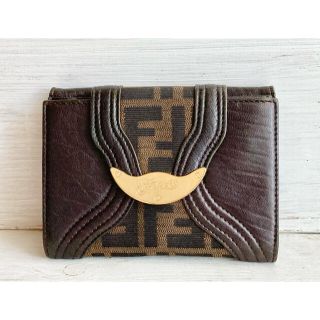 フェンディ(FENDI)の★美品★レア★FENDI フェンディ 折り財布 レディース(財布)