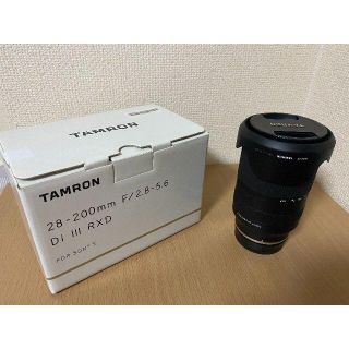 【美品】TAMRON 28-200 F2.8-5.6 Di Ⅲ RXD (レンズ(ズーム))