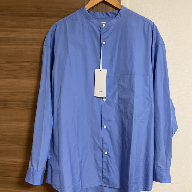 1LDK SELECT(ワンエルディーケーセレクト)のGraphpaper グラフペーパー ブロードオーバーサイズシャツ　バンドカラー メンズのトップス(シャツ)の商品写真