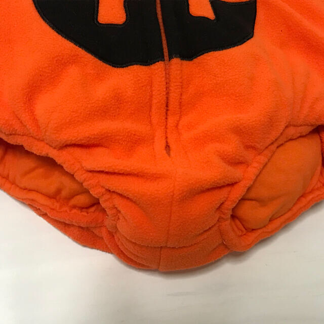 ハロウィン　ロンパース　かぼちゃ　コスプレ キッズ/ベビー/マタニティのベビー服(~85cm)(ロンパース)の商品写真