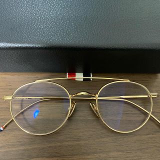 トムブラウン(THOM BROWNE)のThom Browne tb101 gold G-DRAGON着用(サングラス/メガネ)