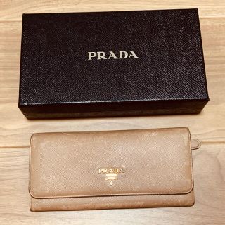 プラダ(PRADA)のプラダ長財布　箱あり(財布)