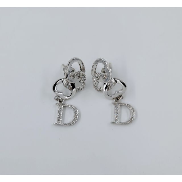 Christian Dior ディオール ハート ピアス - ピアス